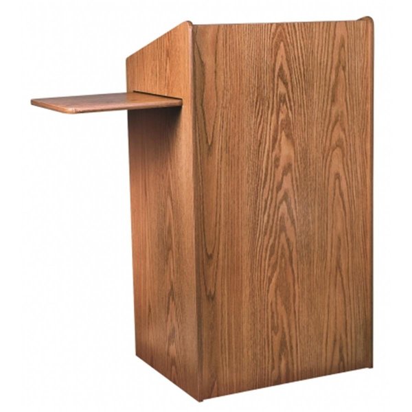 Coolcrafts Aristocrat Floor Lectern- Kd-Medium Oak CO26656